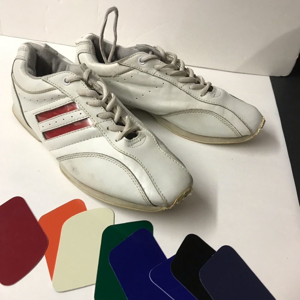Chasse White cheer sneakers shoes size 10
